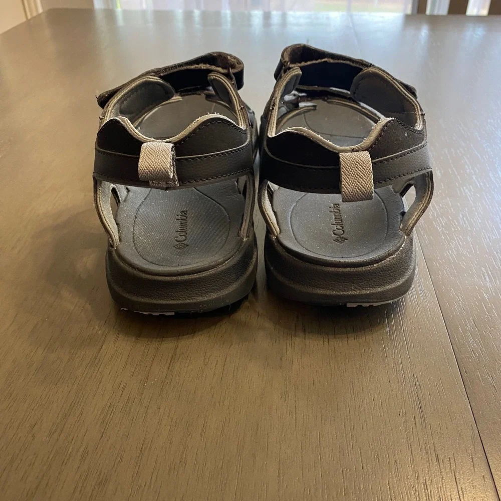 Columbia Santiam 2 Strap Mens Sandals Black Charcoal BM0111-010 Size 9